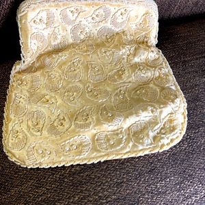 Beaded cocktail purse.